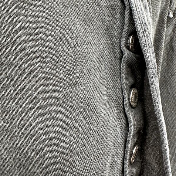 Levi's Re/Done Relaxed Taper Jeans Ankle Mid Rise 100% Cotton Black 28 NWT - Picture 8 of 11